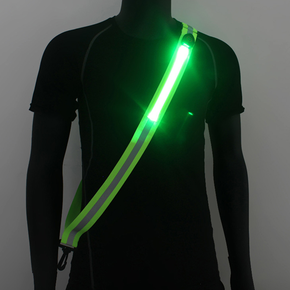 Running Visibility Gear - USB 충전식, 자전거 및 달리기용, 높은