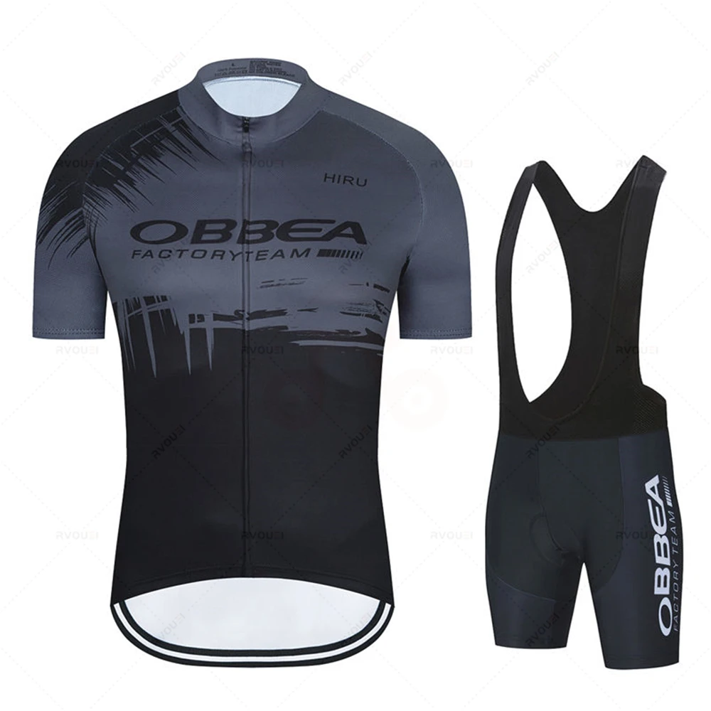 Race Bib - 2027 히루 사이클링 저지 세트, 여름용