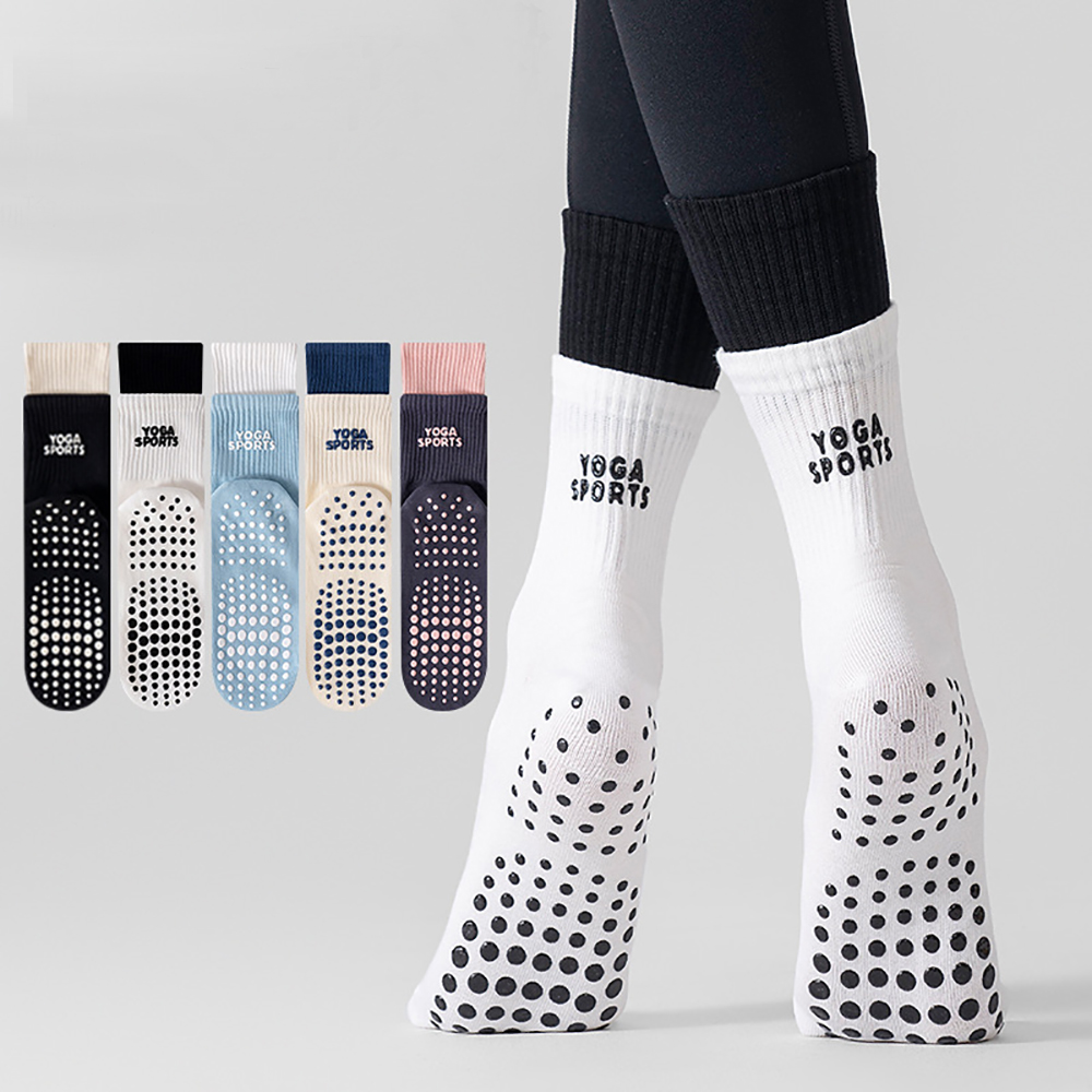 Sports Socks - 전문적인 디자인의 이중 레이어 요가 양말,