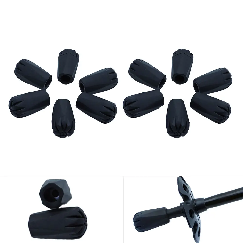 10pcs 안티-슬립 하이킹 트레킹 폴 프로텍터 캡 트 - Trekking Pole Carbon 리뷰 및 가격