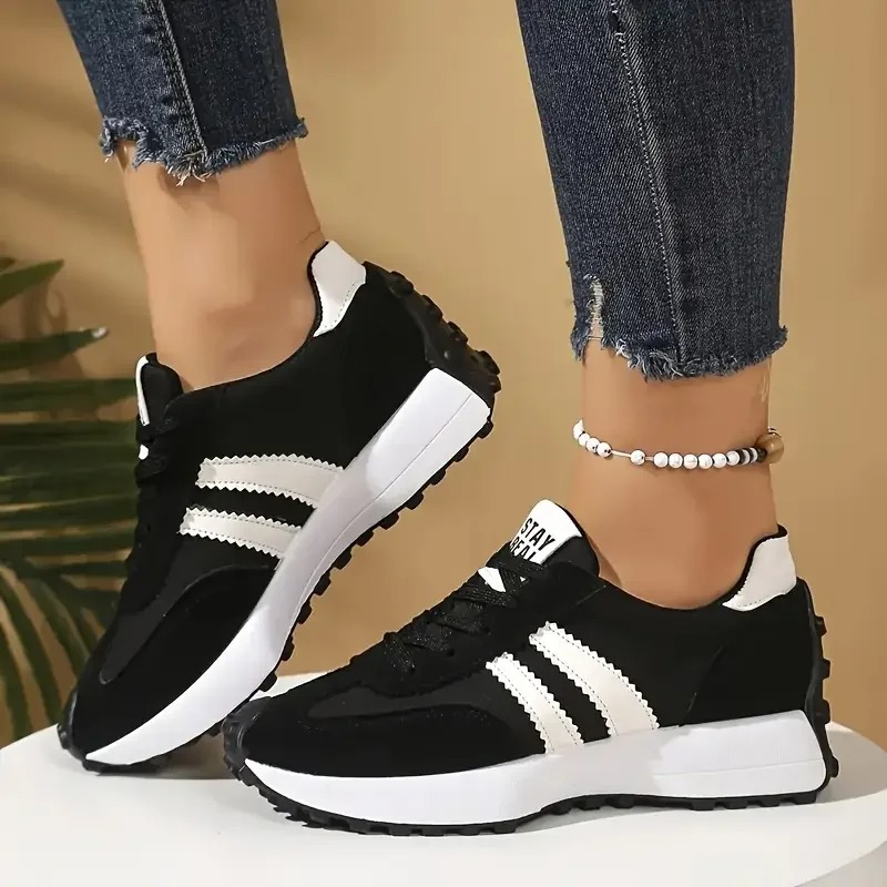 디자이너 스니커즈 여성 스포츠 신발 스니커즈 두꺼운 밑 - Running Shoes Women 리뷰 및 가격