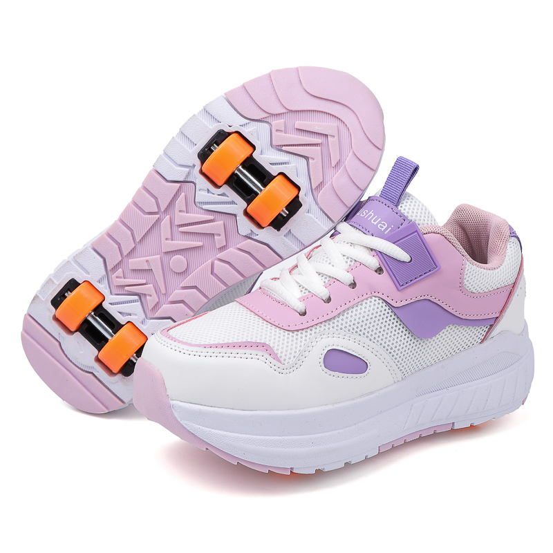 어린이용 롤러스케이트, 4개의 바퀴가 달린 분리형 스니 - Running Shoes Men 리뷰 및 가격